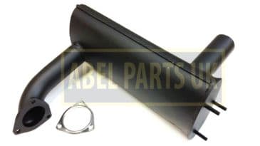 EXHAUST & GASKET FOR JCB LOADALL 520,526,528,530 (PART NO.331/16016)