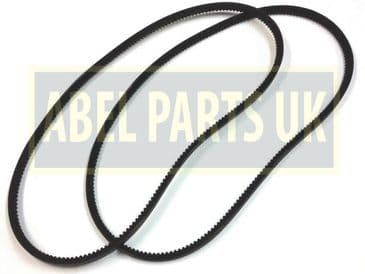 FAN BELT PAIR L=1236 JS145, JS160, JS180 (PART NO. 02/800316)