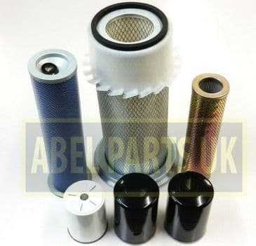 FILTER KIT 3CX GREY CAB NON TURBO AA (32/206002, 32/206003, 02/100284, 32/401102, 581/06301)