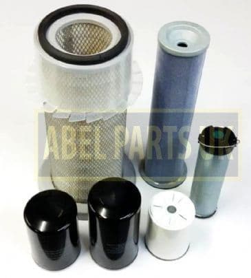 FILTER KIT P8 TURBO AB SN 430001 - 459999 FOR SNYCRO AND P/S TRANS