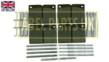 FRONT BRAKE PADS KIT FOR JCB FASTRAC, LOADALLS (PART NO.15/920395)