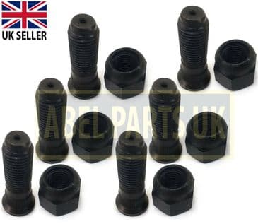 FRONT WHEEL STUD & NUT FOR 3D-MK3 3C-MK3 (106/13301 X 6,106/00201 X 6)