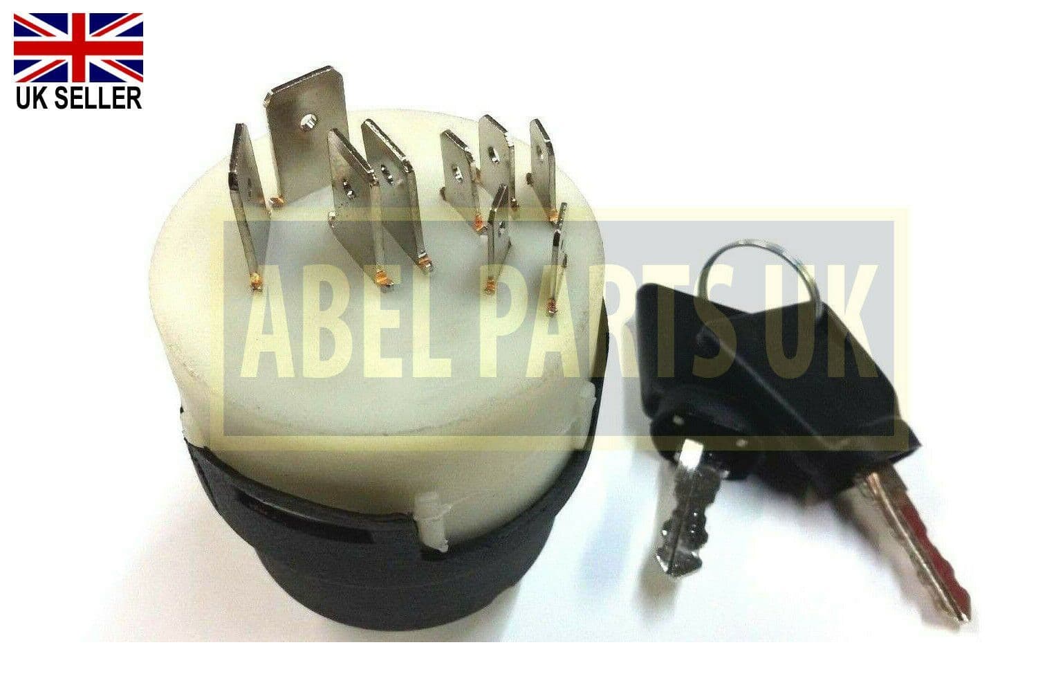 Ignition Switch With 2 Keys For JCB Backhoe Loader – Replaces 701/80184, 701-80184