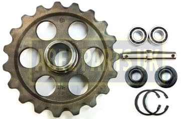 JCB IDLER WHEEL ASSEMBLY FOR MINI DIGGER 8014, 8015 ETC (PART NO. 231/61701)