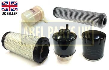 MINI DIGGER SERVICE FILTER KIT FOR JCB PERKINS GJ ENGINE 8014 (32/919902, 02/630935, 32/925666)