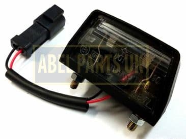 NUMBER PLATE LAMP FOR VARIOUS JCB MODELS (PART NO. 700/50127)