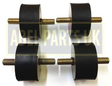 RUBBER MOUNTING SET FOR LOADALL, 812, 814, LOADING SHOVEL (PART NO. 200/77101)