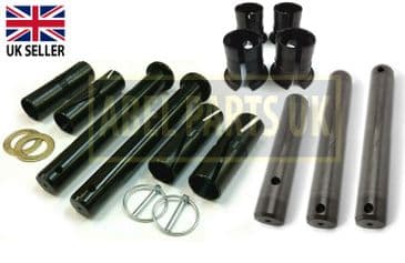 TIPPING LINK DIPPER PIN & BUSHES SET FOR JCB 3CX,WHITE BLACK GREY CAB