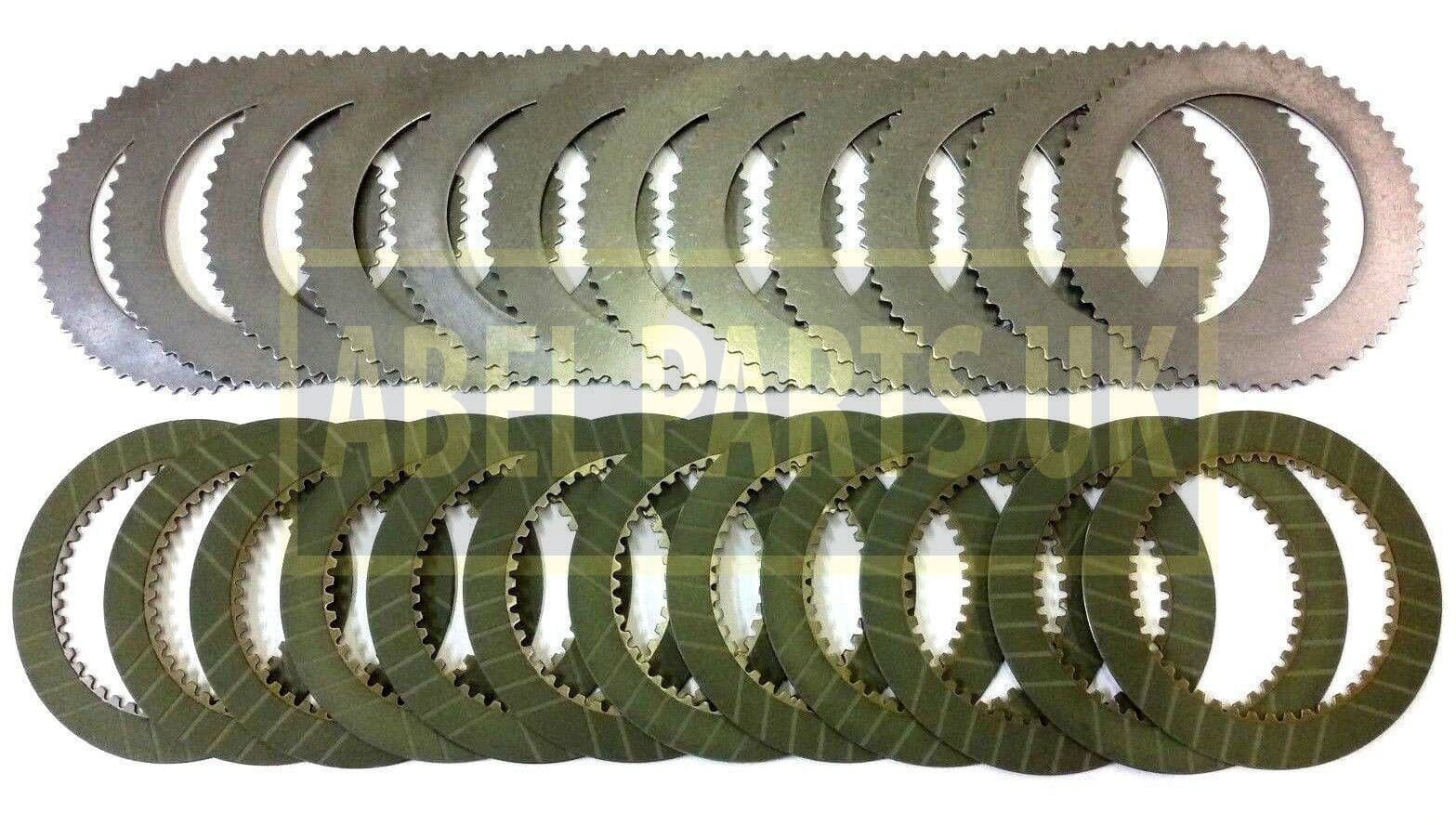JCB BACKHOE - TRANSMISSION FRICTION & COUNTER PLATES 12+10