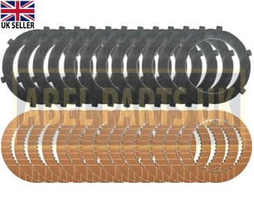 TRANSMISSION FRICTION & COUNTER PLATES (445/03205 X14 & 445/03206 X12)