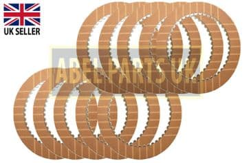 TRANSMISSION FRICTION PLATE SET FOR JCB MODELS(PART NO. 331/16520 x 10)