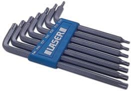 Laser 7pc Star Key Set - 0605A