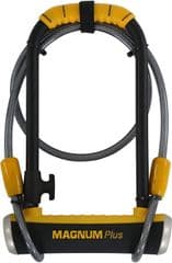 Magnum Plus Mag Solid Shackle Lock and Cable