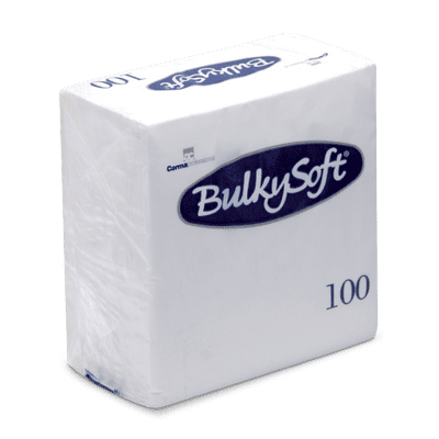 25cm 2ply White Cocktail Napkin Qty 4000