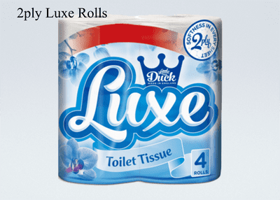 2Ply Toilet Rolls 40x220 Sheet