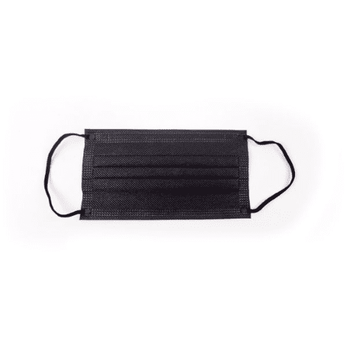 3 Ply Type 1  Black Face Mask  x 50