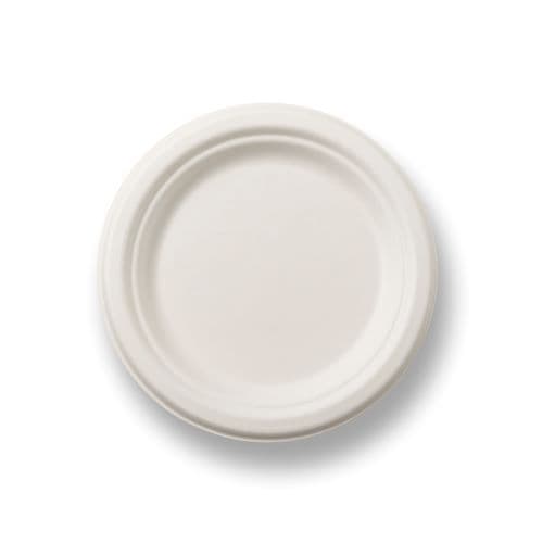 Bagasse  9'' Plate 1x500