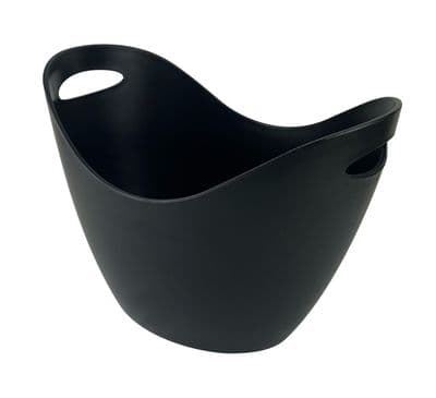 Black Plastic Wine Cooler