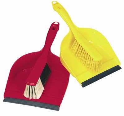 Dustpan & Brush (Green Only)