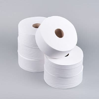 Jumbo Toilet Rolls 300m 2Ply Qty 6