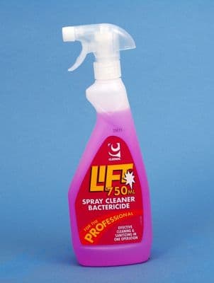 Lift Spray Cleaner With Bactericide 6x750ml