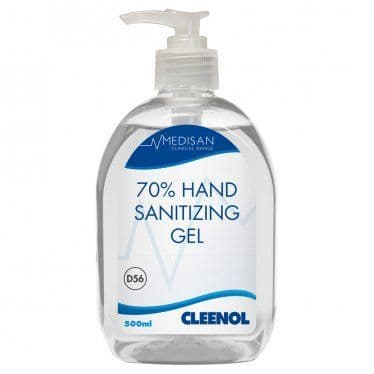 Medisan 70% Hand Sanitizing gel 6x500ml