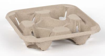Pulp fibre Cup Carriers