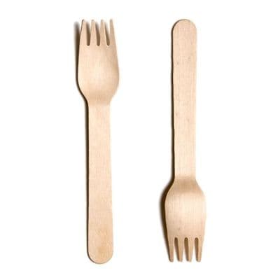 Wooden Table Fork 1x1000
