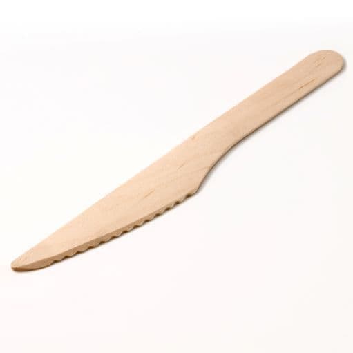 wooden Table Knives 1x1000