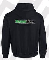TruckMax Over Head Hoodie - Black