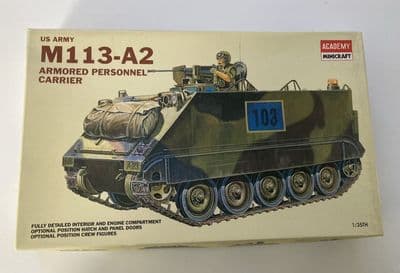 Academy Model Kit 1354 - U.S. M113-A2 - 1/35 - Pts Sealed