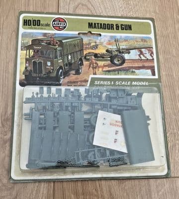 Airfix Model Kit 01314 - Matador & Gun - H0/00