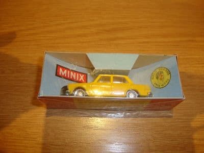 L202 *Vintage 1960s* MINIX Little Cars - RC9 Simca 1300 Boxed Dark Yellow
