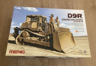 Meng Model Kit SS-002 - D9R Armored Bulldozer - 1/35 - Pts Sealed