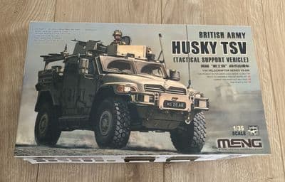 Meng Model Kit VS-009 - British Army HUSKY TSV (Tactical Support Vehicle) - 1/35