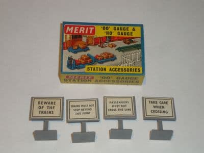Merit 5081 Railway Board Signs