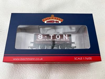 New Bachmann 37-2019K - 'OO' GAUGE 5 Plank Wagon 8-Ton Gloucester Railway