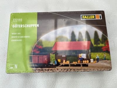 New Faller Model Kit 222193 - Freight Shed N Scale