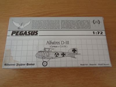 Pre-Owned Pegasus 1/72 1028 - Albatros D-III (German + O.A.W.)