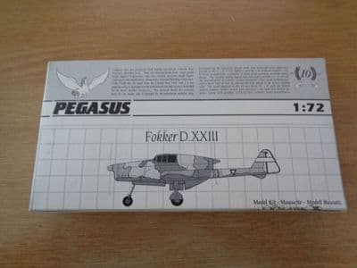 Pre-Owned Pegasus 1/72 4005 - Fokker D.XXIII