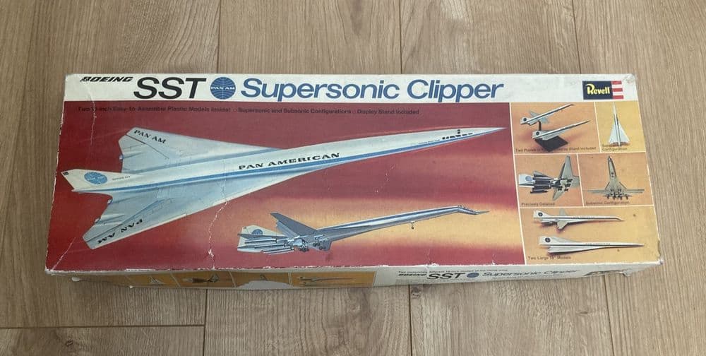 Revell Model Kit - Boeing SST Supersonic Clipper - 1/200 - Pts Sealed