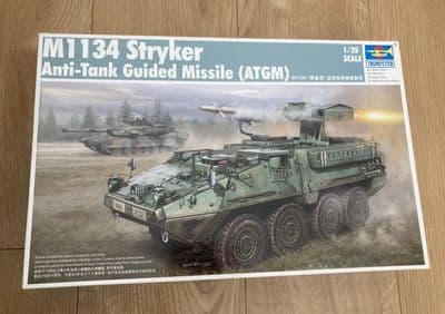 Trumpeter Model Kit 00399 - M1134 Stryker ATGM Anti- Tank Guided Missile - 1/35