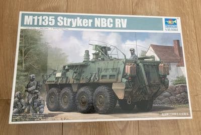 Trumpeter Model Kit 01560 - M1135 Stryker NBC RV - 1/35 - Pts Sealed