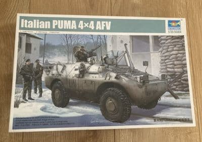 Trumpeter Model Kit 05525 - Italian Puma 4 X 4 AFV - 1/35 - Pts Sealed