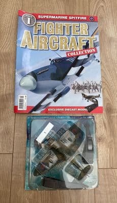 W188 AMER COM Fighter Aircraft Collection Iss 1 - Supermarine Spitfire