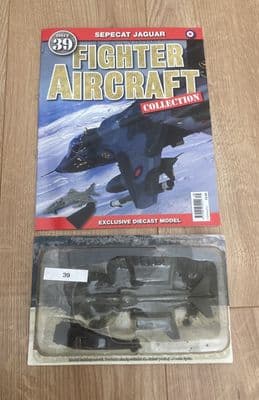 W188 AMER COM Fighter Aircraft Collection Iss 39 Sepecat Jaguar Magazine/Model