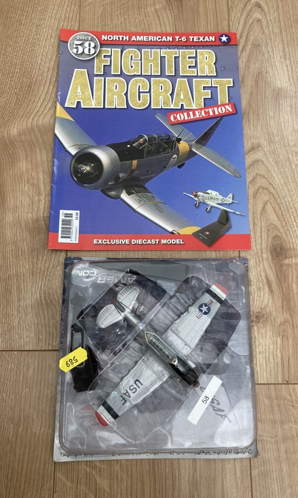 W188 AMER COM Fighter Aircraft Collection Iss 58 North American T-6 Texan