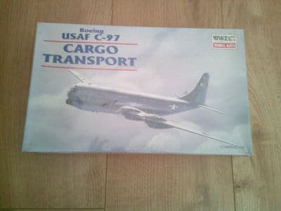 W247 Minicraft Model Kit 14440 - Boeing USAF C-97 Cargo Transport - 1/144 Sealed