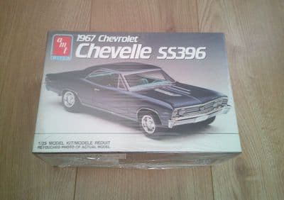 W270 AMT / ERTL Model Kit 6052- 1967 Chevrolet chevelle SS396 - 1/25 - Sealed