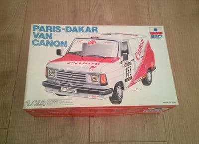 W270 Esci Model Kit 3054 - Paris Dakar Van Canon - 1/24 - Pts Sealed